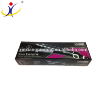 Customized Size or Logo Hair Straightener Flat Iron Packaging Box with Your Logo